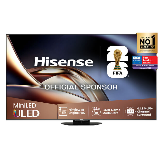 Televisor Hisense 65U8Q 65" QD Mini LED UltraHD 4K VIDAA image number 0
