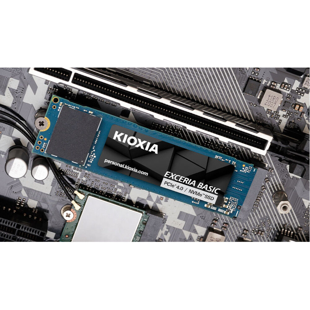 SSD Kioxia Exceria Basic 1TB Gen4 3D M.2 NVMe (7200/6600MB/s)