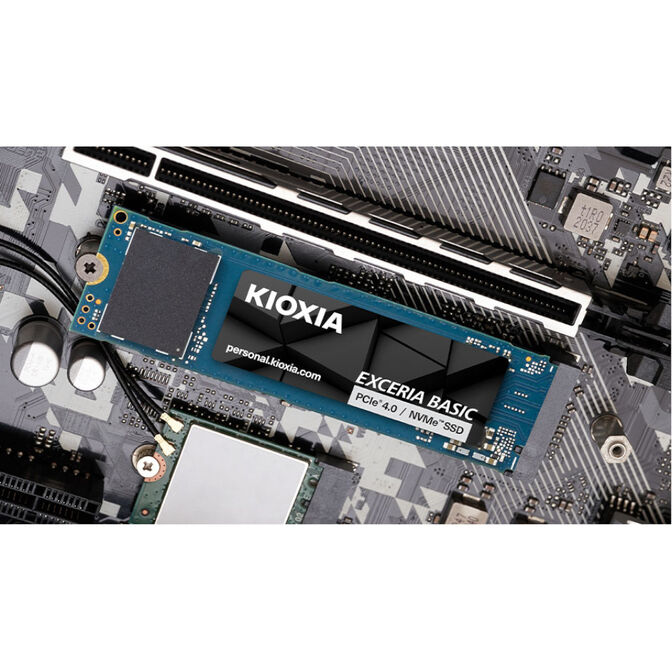 SSD Kioxia Exceria Basic 1TB Gen4 3D M.2 NVMe (7200/6600MB/s) image number 1