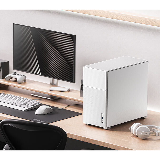 Caja ATX Jonsbo D41 MESH Vidrio Templado Blanco image number 27