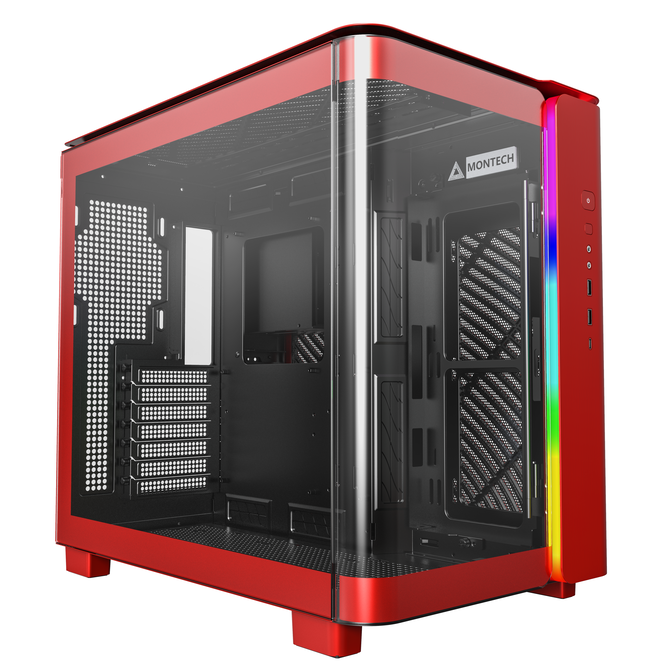 Caja ATX Montech King 95 Rojo image number 0