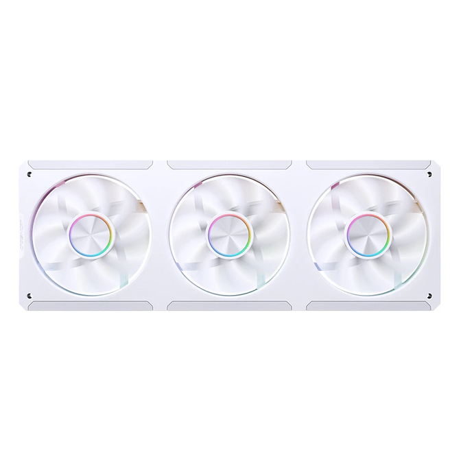 Ventilador Jonsbo ZC-360 RGB con Pantalla LCD de Marco &Uacute;nico Negros &ndash; Triple Ventilador 120mm (360mm) image number 1