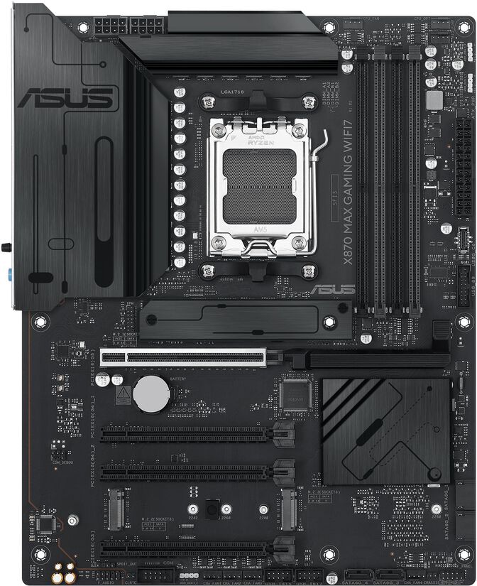 Placa Base Asus X870 MAX Gaming WiFi image number 2