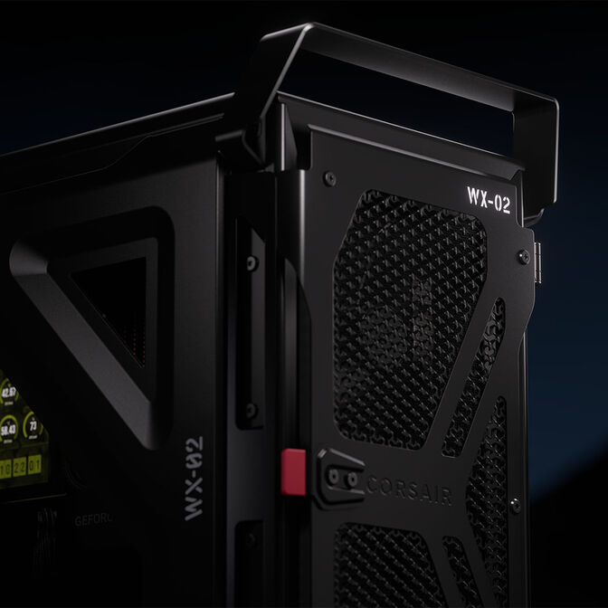 Torre E-ATX Corsair WARTHOG Perfomance Negro Cristal Templado image number 22
