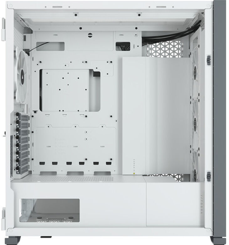Torre E-ATX Corsair iCUE 7000X Airflow RGB Smart Blanco Cristal Templado image number 2