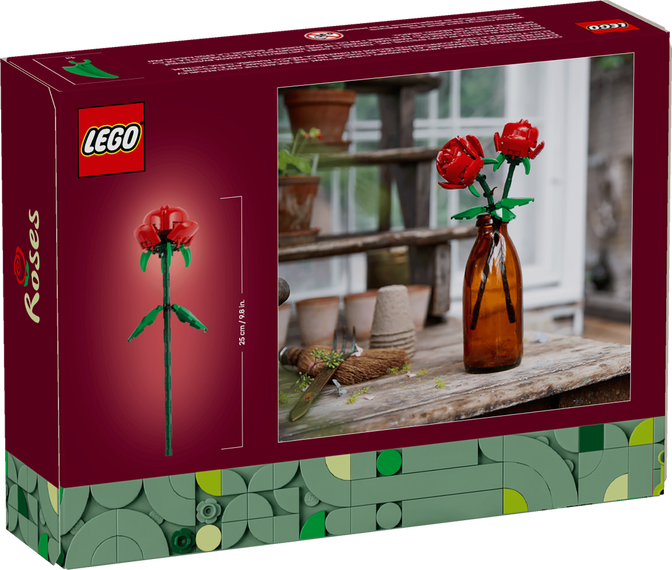 LEGO Botanicals: Rosas, 120 Piezas (40460) image number 1
