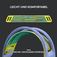 Auriculares Logitech G733 RGB Lightspeed Wireless Lila image number null