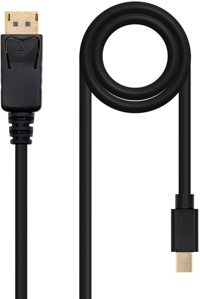 Cable NanoCable Mini DP M para DisplayPort M 2 M image number 0