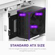 Fuente Alimentaci&oacute;n NZXT 1000W Core 80+ Gold ATX 3.1 PCIe 5.1 image number null