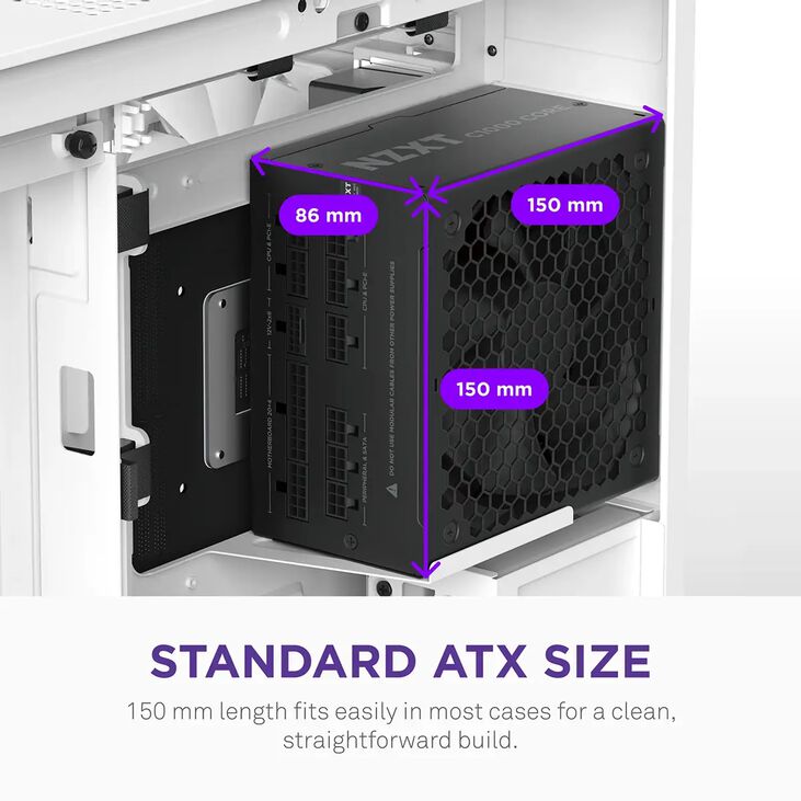 Fuente Alimentación NZXT 1000W Core 80+ Gold ATX 3.1 PCIe 5.1 image number 7