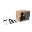 Altavoces Hi-Fi Vulkkano A5 ARC MKII 50W Bluetooth HDMI ARC Marrones image number null