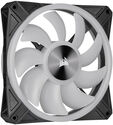 Corsair iCUE QL140 RGB Carcasa del ordenador Ventilador 14 cm Negro, Gris image number null