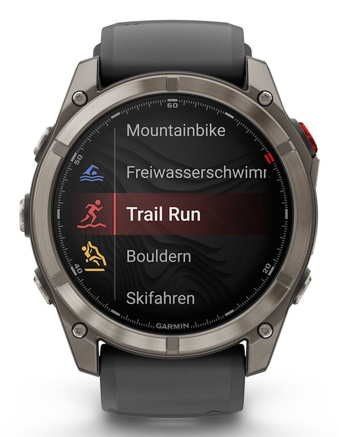 Smartwatch Garmin Fenix 8 Pro AMOLED 51mm Cinzento image number 3