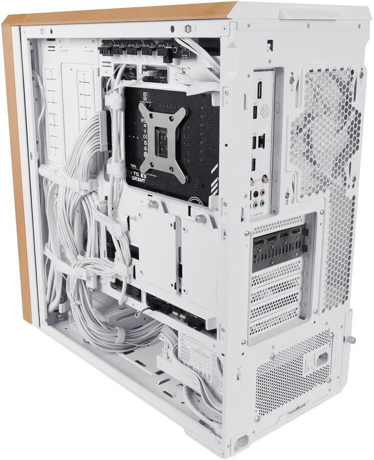 Caja ATX Lian Li Lancool 217 Blanca Vidrio Templado image number 6