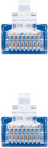 Cable de Red Nanocable RJ45 CAT.6 UTP AWG24 25 CM Azul image number null