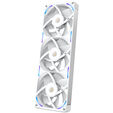 Ventilador NZXT F360x Perfomance RGB 120mm - Single-Frame Blancas - Triplo Ventilador 120mm (360mm) image number null