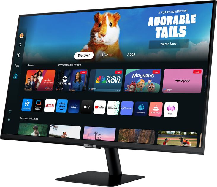 Monitor Samsung Smart M5 32" Full HD VA / 4ms / HDMI / WIRELESS C/ COMANDO image number 1