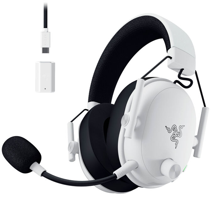 Auriculares Razer BlackShark V3 Wireless/Bluetooth Blanco image number 1
