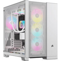 Torre ATX Corsair 6500D Airflow Blanco Cristal Templado
