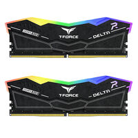 Team Group Kit 32GB (2 x 16GB) DDR5 7600MHz Delta RGB Negro CL36