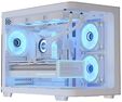 Caja Micro-ATX Aerocool P300C ARGB Vidrio Templado Blanco image number null