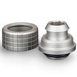 Thermal Grizzly DeltaMate Fitting - ST13 Nickel Mate (Pack 6) image number null