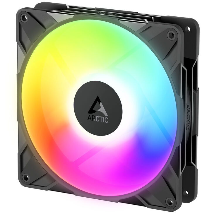 Ventilador Arctic P14 PRO Reverse PWM A-RGB 140mm (Pack 3) - Negro image number 1