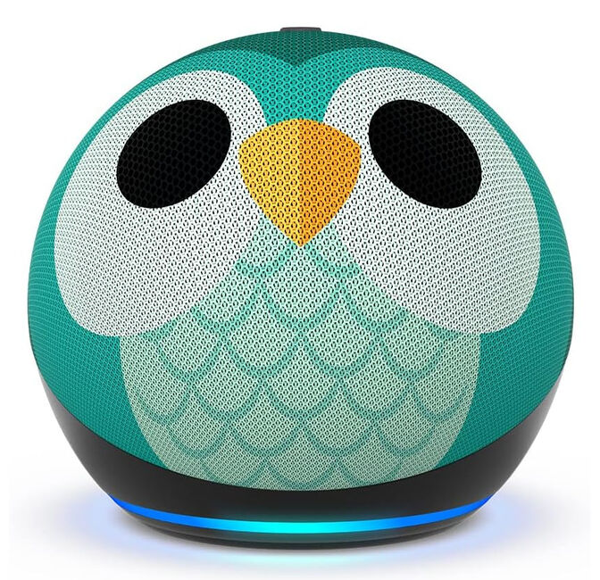 Altavoz Inteligente Amazon Echo Dot Kids (5.&ordf; Generaci&oacute;n) Alexa Azul image number 0