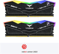 Team Group Kit 32GB (2 x 16GB) DDR5 6400MHz Delta RGB Negro CL32