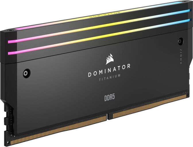 Corsair Kit 32GB (2 x 16GB) DDR5 6400MHz Dominator Titanium RGB Black CL32 image number 5