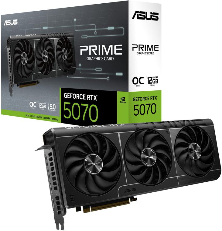 Tarjeta Gráfica Asus GeForce® RTX 5070 Prime OC 12GB GDDR7 DLSS4 image number 10