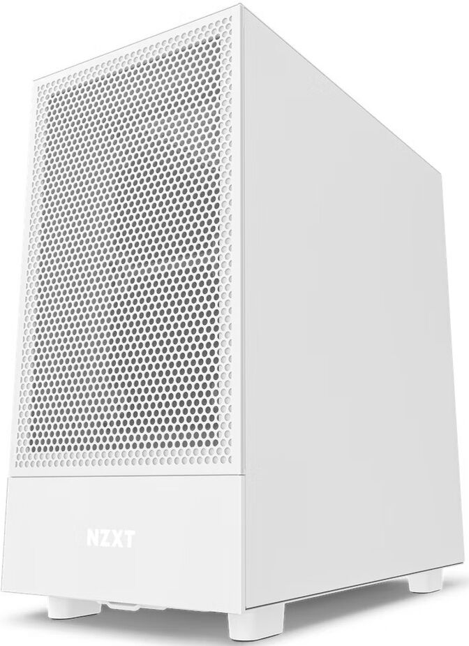 Torre ATX NZXT H5 Flow Blanco Cristal Templado image number 4