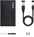 Caja Externa HDD Tooq 2.5" SATA (9,5mm) - USB 3.1 Gen 1 Negro image number null