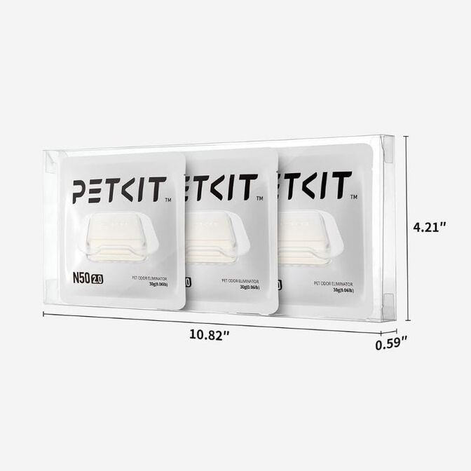 Eliminador de Olores PETKIT N50 2.0 para PuraMax, PuraMax 2 y PUROBOT MAX PRO (Pack de 3) image number 4