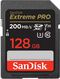 Tarjeta de Memoria SanDisk Extreme Pro SDXC UHS-I C10 U3 V30 128GB