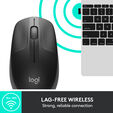 Rat&oacute;n Logitech M190 1000DPI Wireless Negro/Gris image number null