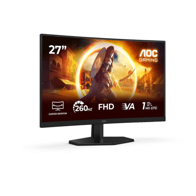 Monitor Curvo AOC Gaming 27" C27G42ZE Fast VA FHD 260Hz image number 1