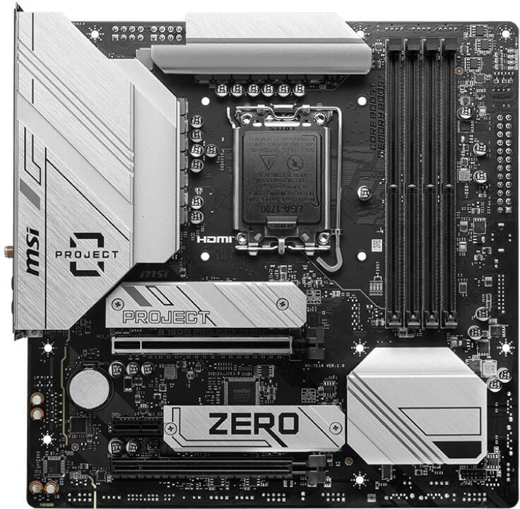 Placa Base MSI B760M PROJECT ZERO