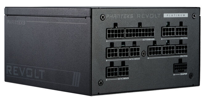 Fuente Modular Phanteks Revolt ATX 3.0 PCIe 5.0 1200W Platinum Preta (Sin Cables Inclu&iacute;dos) image number 0