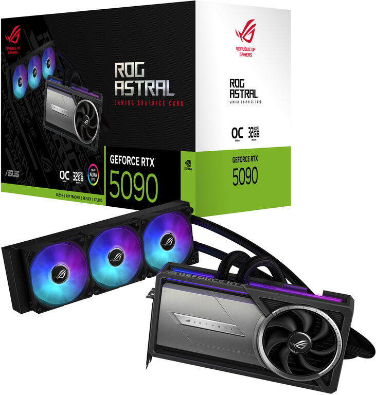 Tarjeta Gráfica Asus GeForce® RTX 5090 ROG Strix Astral LC OC 32GB GDDR7 DLSS4 image number 9