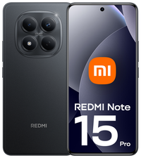 Smartphone Xiaomi Redmi Note 15 Pro 4G (8 / 256GB) Negro