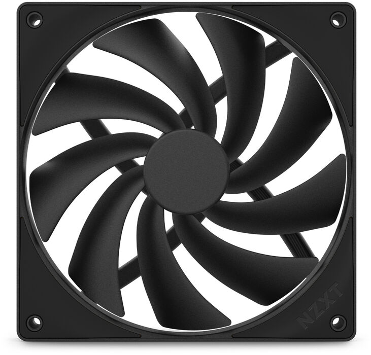 Ventilador NZXT F140 Q QUIET AIRFLOW V2 140mm - Single Pack Negras image number 1