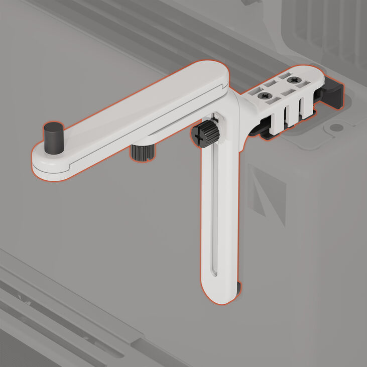 Soporte GPU - HAVN HS 420 Blanco image number 2