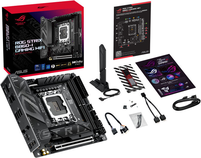 Placa Base Asus ROG Strix B860-I Gaming WiFi image number 9