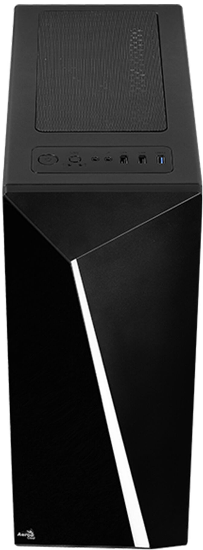 Caja ATX Aerocool Shard RGB Vidrio Templado Negro image number 3