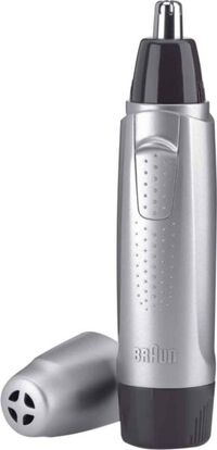 Recortadora de Barba Braun EN 10 Plateado/Negro