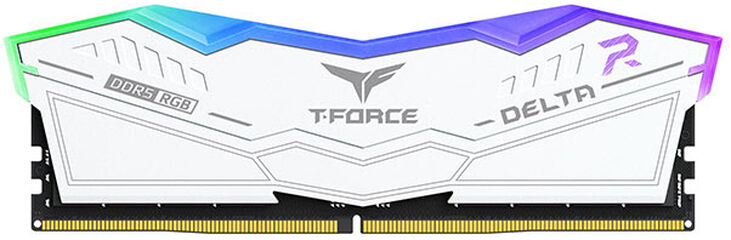 Team Group Kit 48GB (2 x 24GB) DDR5 7200MHz Delta RGB Blanco CL34 image number 1