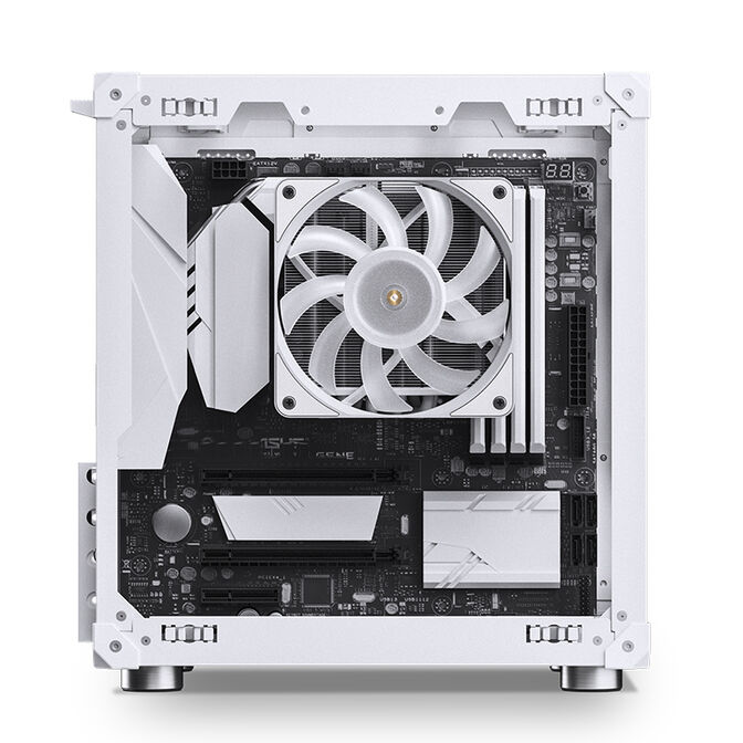 Caja Micro-ATX Jonsbo C6 Blanco image number 10