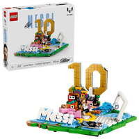 LEGO Editions: Lionel Messi: Fen&oacute;menos del F&uacute;tbol, 500 Piezas (43011)
