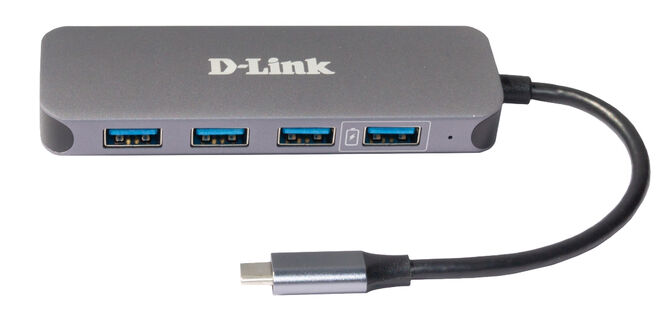 HUB USB D-Link USB-C Macho > 3 x USB 3.0 (SS) + 1 x USB 3.0 Quick Charge (BC 1.2) + 1 x USB-C (Thunderbolt 3) (PD60W) image number 1